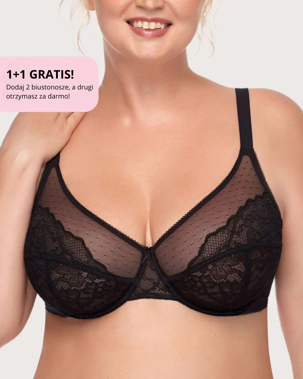 Biustonosz minimalizujący biust – Vellura