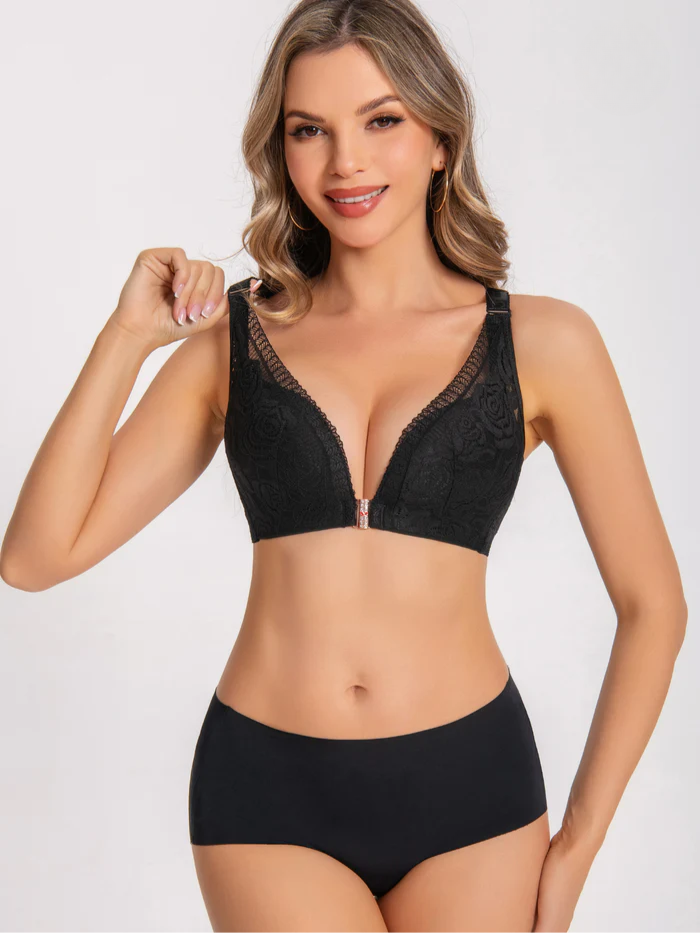 Biustonosz push-up bez fiszbin Vellura™ Rose