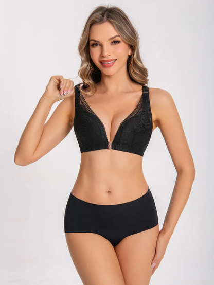 Biustonosz push-up bez fiszbin Vellura™ Rose