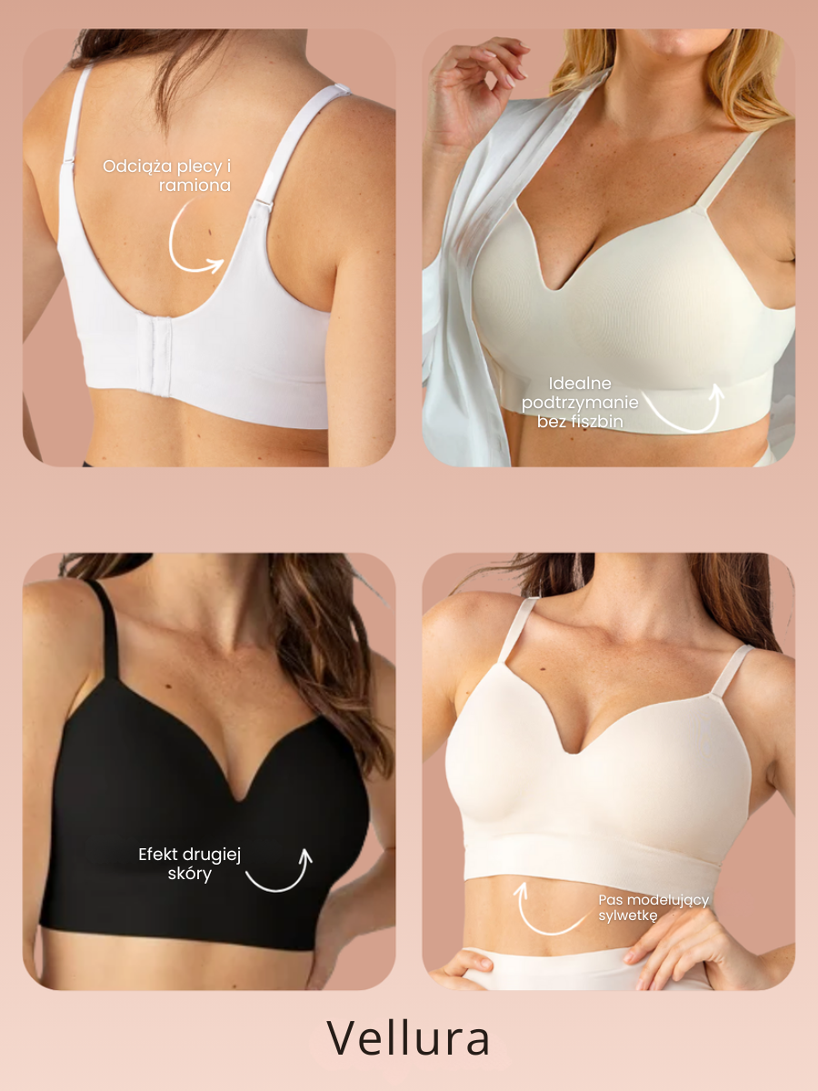 Biustonosz wygładzający sylwetkę – Vellura